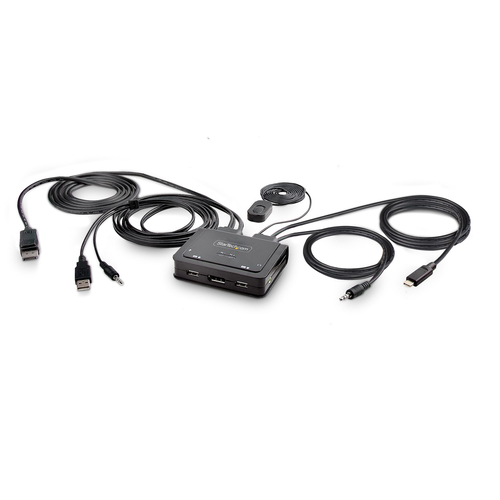 StarTech.com C2-D46-UAC-CBL-KVM KVM switch Black