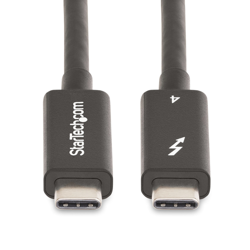 StarTech.com A40G2MB-TB4-CABLE Thunderbolt cable 40 Gbit/s Black - Image 4