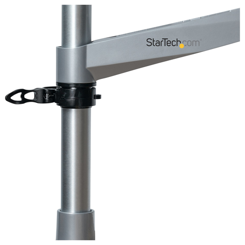 StarTech.com ARMPIVOTB2 monitor mount / stand 86.4 cm (34") Silver - Image 6