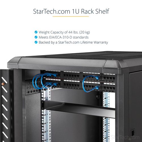 StarTech.com CABSHELF116 rack accessory - Image 6