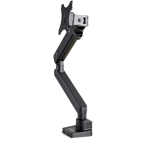 StarTech.com ARMSLIM2USB3 monitor mount / stand 86.4 cm (34") Black