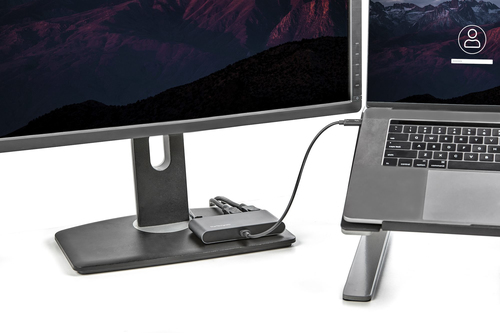 StarTech.com TB3DKM2DPL laptop dock/port replicator Wired Grey - Image 5