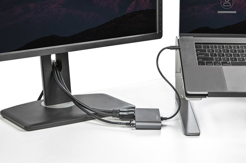 StarTech.com TB3DKM2DPL laptop dock/port replicator Wired Grey - Image 6