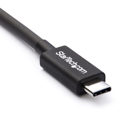 StarTech.com TBLT3MM2M Thunderbolt cable 20 Gbit/s Black - Image 2