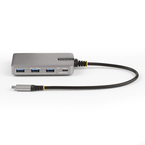 StarTech.com HB31C3A1CDPPD3 interface hub USB 3.2 Gen 2 (3.1 Gen 2) Type-C 10000 Mbit/s Silver - Image 3
