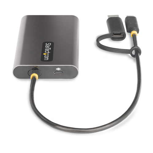 StarTech.com 109B-USBC-HDMI USB graphics adapter 3840 x 2160 pixels Grey - Image 4