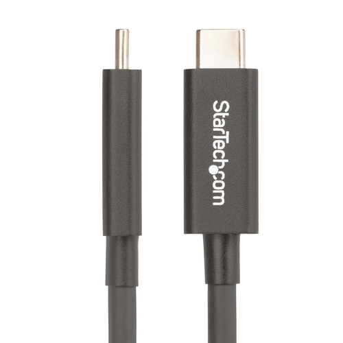 StarTech.com A40G2MB-TB4-CABLE Thunderbolt cable 40 Gbit/s Black - Image 2