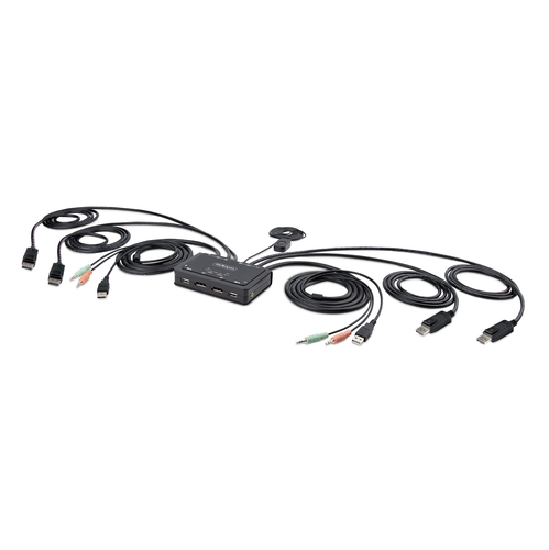 StarTech.com C2-DD46-UA2-CBL-KVM KVM switch Black