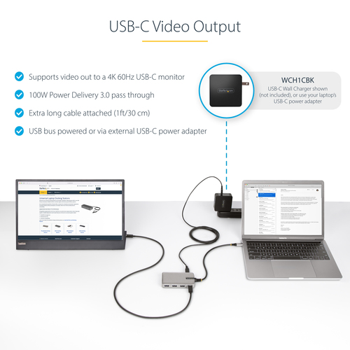 StarTech.com HB31C3A1CDPPD3 interface hub USB 3.2 Gen 2 (3.1 Gen 2) Type-C 10000 Mbit/s Silver - Image 11
