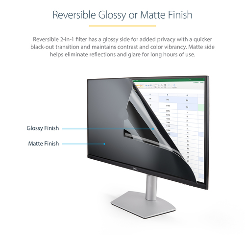 StarTech.com 19569-PRIVACY-SCREEN display privacy filters Frameless display privacy filter 49.5 cm - Image 10