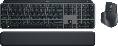 Logitech MX Keys S Combo keyboard Mouse included RF Wireless + Bluetooth QWERTY UK English Graphite