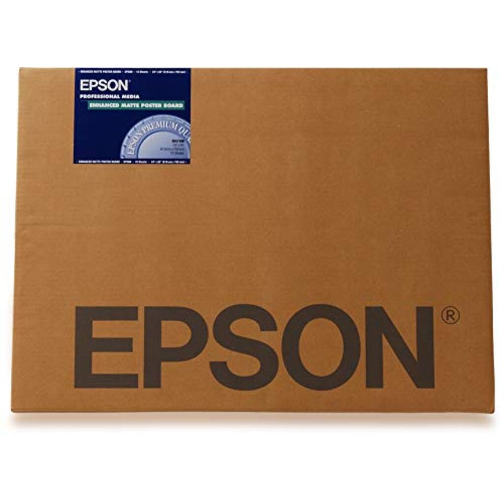 Epson Media, Media, Enhanced Matte Posterboard, Graphic Arts - Graphic and Signage Paper, A3+, 800 g/m2, 20 Sheets