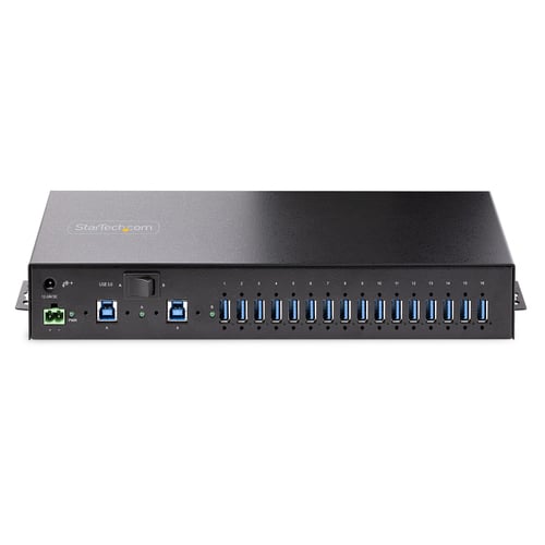 StarTech.com 5G16AINDS-USB-A-HUB interface hub USB 3.2 Gen 1 (3.1 Gen 1) Type-B 5000 Mbit/s Black - Image 3