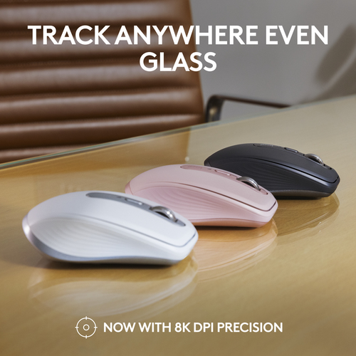 Logitech MX Anywhere 3S mouse Right-hand RF Wireless + Bluetooth Laser 8000 DPI - Image 8
