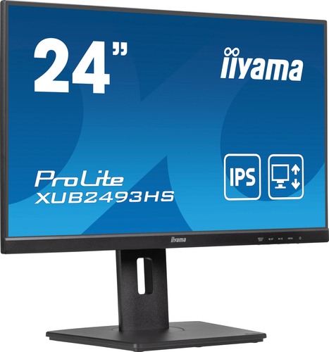 iiyama ProLite XUB2493HS-B6 computer monitor 60.5 cm (23.8") 1920 x 1080 pixels Full HD LED Black - Image 3