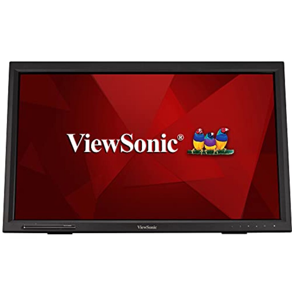 ViewSonic TD2423 - LED monitor - 24" (23.6" viewable) - touchscreen - 1920 x 1080 Full HD (1080p) @ 75 Hz - VA - 250 cd/m² - 3000:1 - 7 ms - HDMI, DVI-D, VGA - speakers