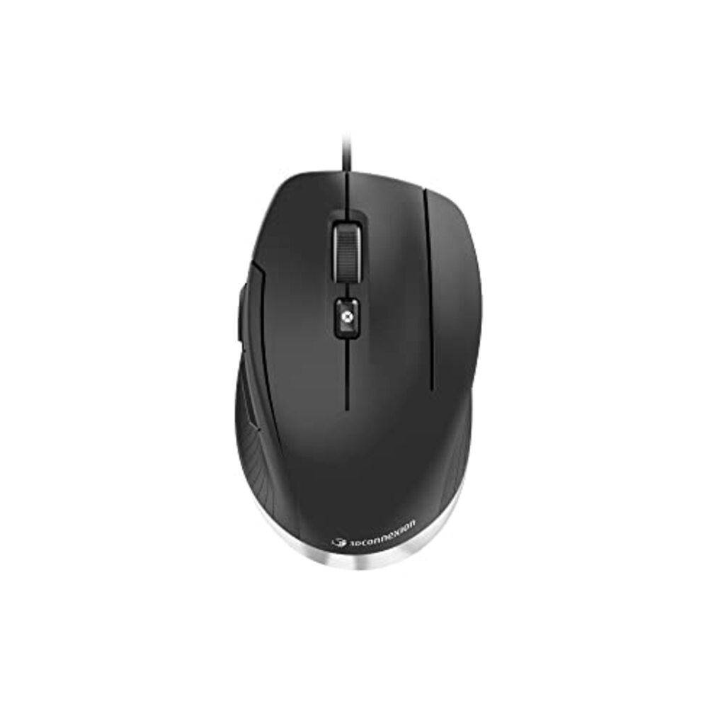 3Dconnexion CadMouse Compact - Mouse - ergonomic - right-handed - optical - 7 buttons - wired - USB