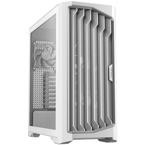 ANTEC Performance 1 FT Gaming Case, White, E-ATX Full Tower, 2x USB 3.0, 1x USB Type-C 10Gbps, Temperature Display, 4mm Tempered Glass Side Panel, E-ATX, ATX, Micro-ATX, ITX