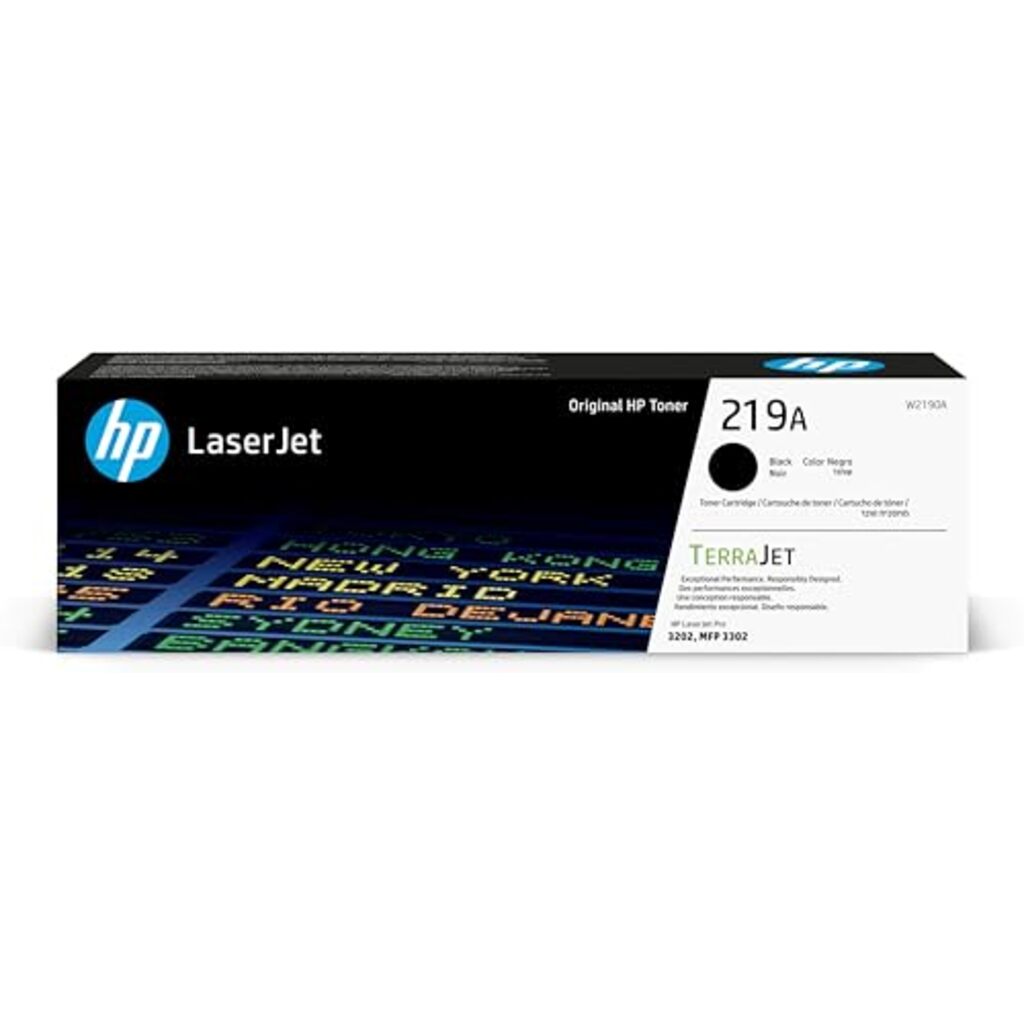 HP 219A - Black - original - LaserJet - toner cartridge (W2190A) - for P/N: 499Q6F#B19, 499Q8F#B19