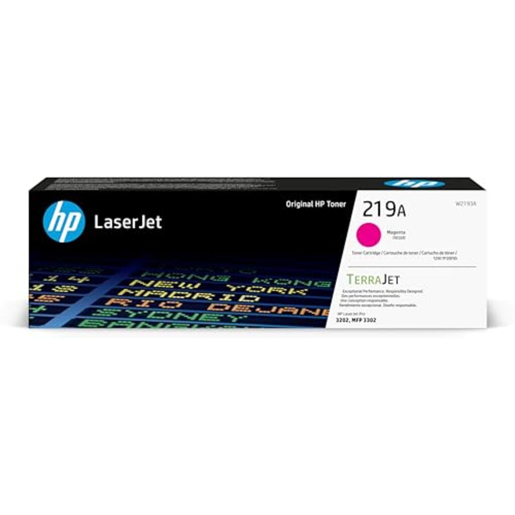 HP 219A - Magenta - original - LaserJet - toner cartridge (W2193A) - for P/N: 499Q6F#B19, 499Q8F#B19
