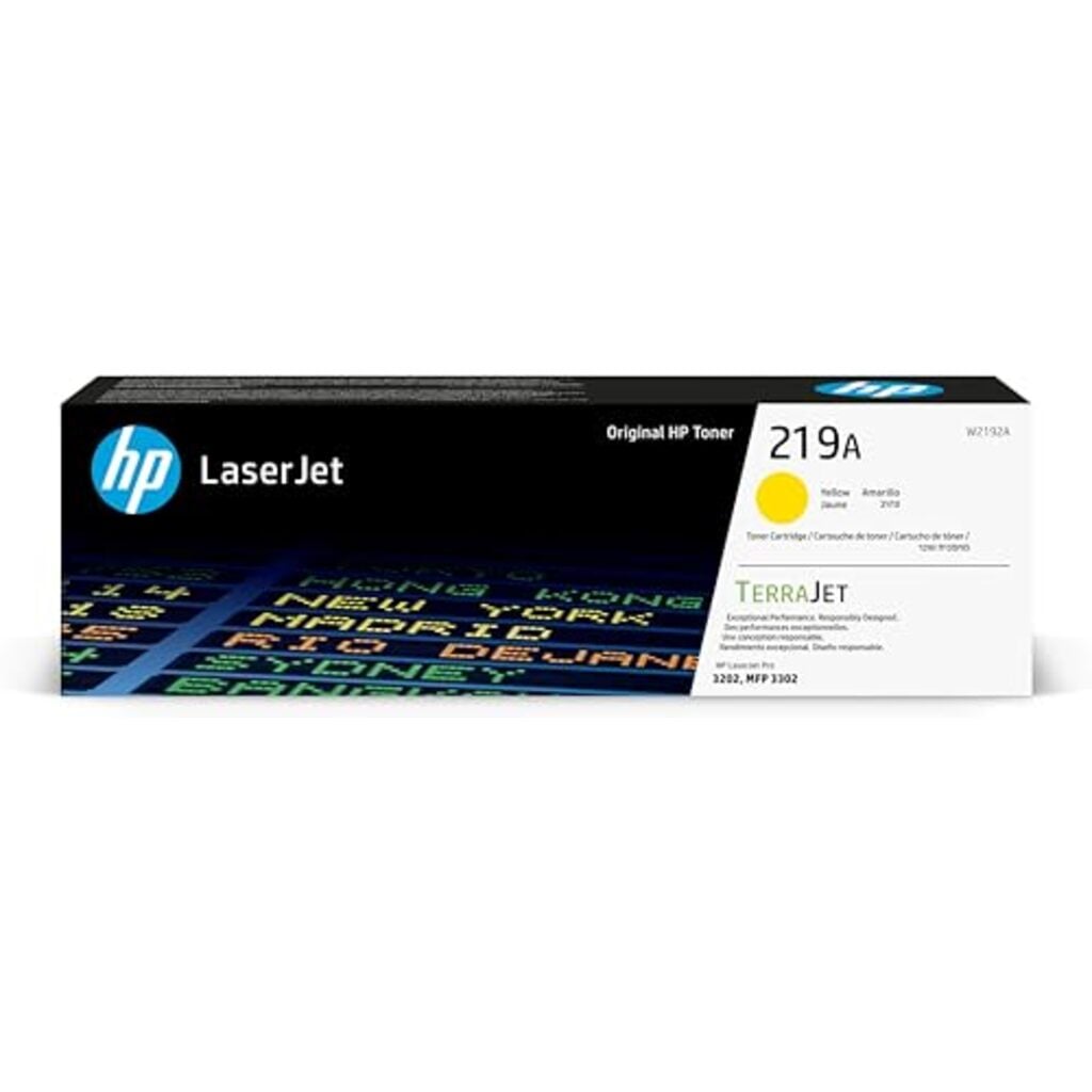 HP 219A - Yellow - original - LaserJet - toner cartridge (W2192A) - for P/N: 499Q8F#B19