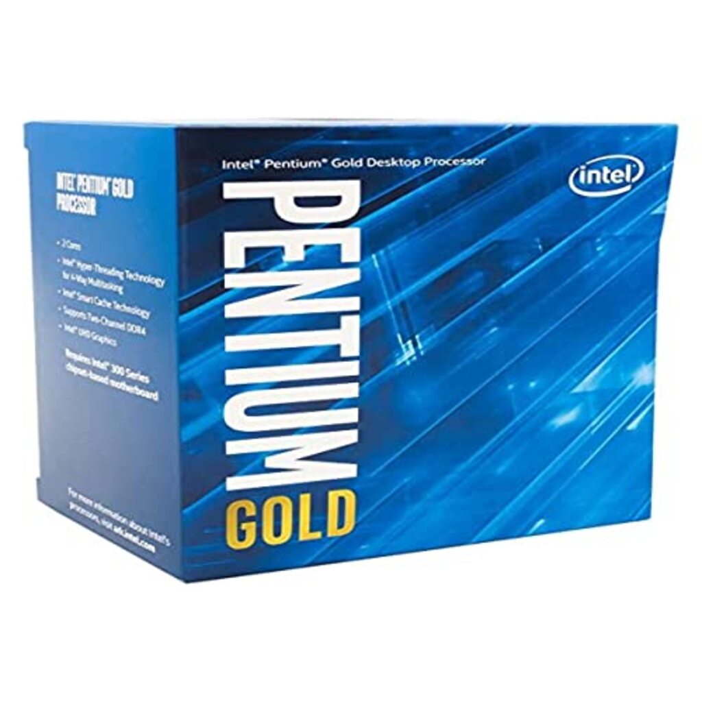 Intel Pentium Gold G7400 - 3.7 GHz - 2 cores - 4 threads - 6 MB cache - LGA1700 Socket - Box