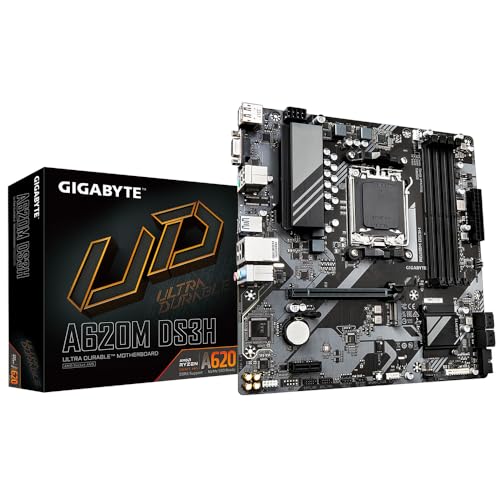 MB AMD AM5 A620M DS3H D5 MATX
