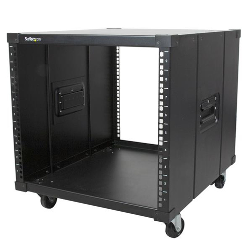 StarTech.com RK960CP rack cabinet Freestanding rack Black