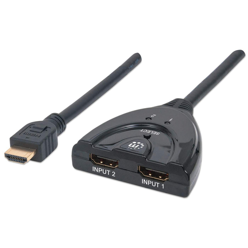 Manhattan 207416 video splitter 2x HDMI