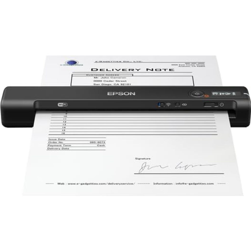 Epson WorkForce ES-60W Scanner UK