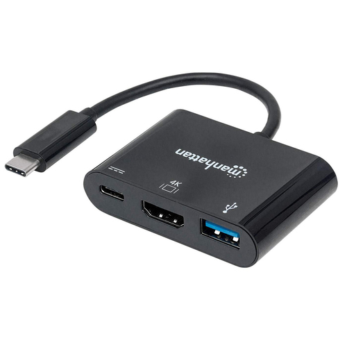 Manhattan 152037 laptop dock/port replicator