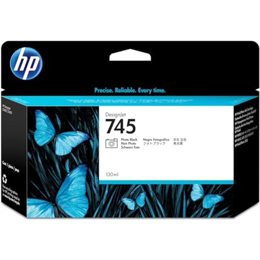 HP No 745 Photo Black Ink Cartridge 130ml - F9J98A