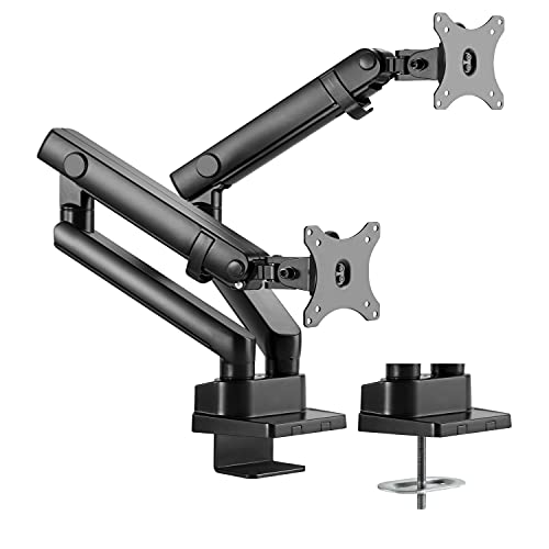 DUAL MONITOR MOUNT BLACK