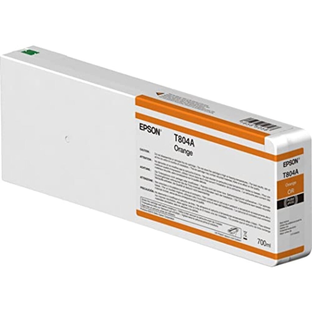 T804A ORANGE INK CARTRIDGE - 700ML