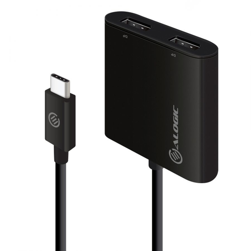 ALOGIC UC2DP-ADP USB graphics adapter 3840 x 2160 pixels Black