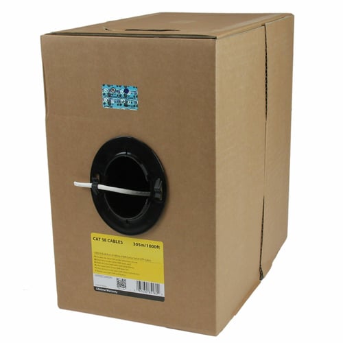 StarTech.com WIR5ECMRWH networking cable 304.9 m Cat5e U/UTP (UTP)