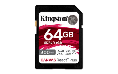 Kingston Technology Canvas React Plus SD Class 10