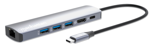 Manhattan 153959 laptop dock/port replicator Wired USB 3.2 Gen 1 (3.1 Gen 1) Type-C