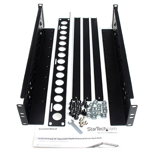 StarTech.com UNIRAILS2U rack accessory Rack rail - Image 10