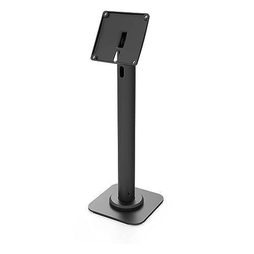 Compulocks VESA Tilting Kiosk Stand 4" with Cable Management - Stand - for tablet - black - mounting interface: 100 x 100 mm - pole mount