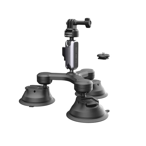 Camera Holder with 3 Arm Suction Mount