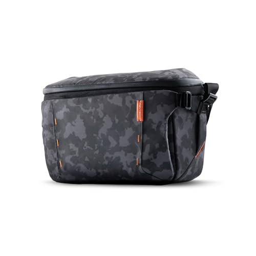 11L Camera Shoulder Bag - Grey Camo