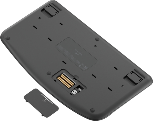 Logitech Wave Keys keyboard Office RF Wireless + Bluetooth QWERTY UK English Graphite - Image 3