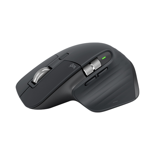 Logitech MX Master 3S mouse Office Right-hand RF Wireless + Bluetooth Laser 8000 DPI