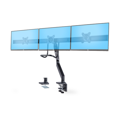 StarTech.com 3M1A3SG-MONITOR-ARM monitor mount / stand 68.6 cm (27") Black, Silver