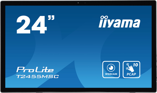 iiyama T2455MSC-B1 Signage Display Digital signage flat panel 61 cm (24") LED 400 cd/m² Full HD