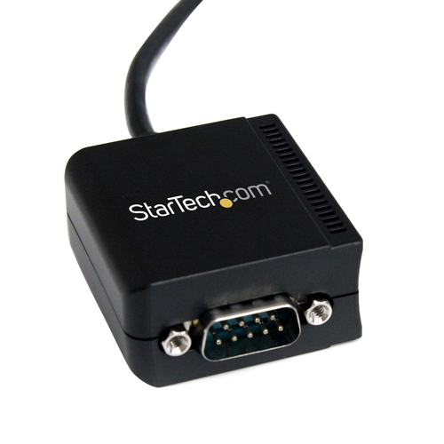 StarTech.com ICUSB2321FIS cable gender changer DB-9 USB A Black - Image 2