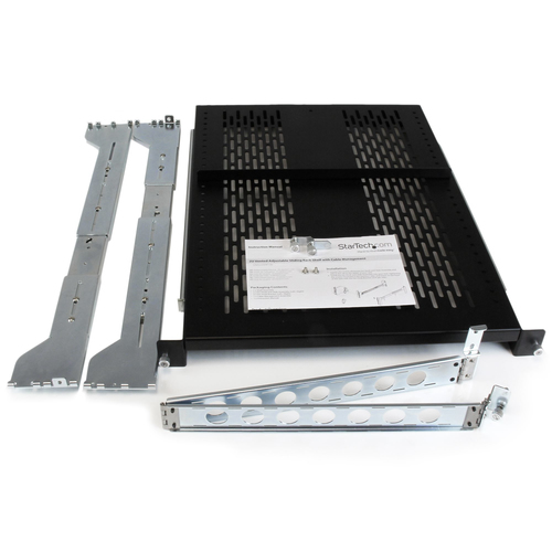 StarTech.com UNISLDSHF192 rack accessory Adjustable shelf - Image 5