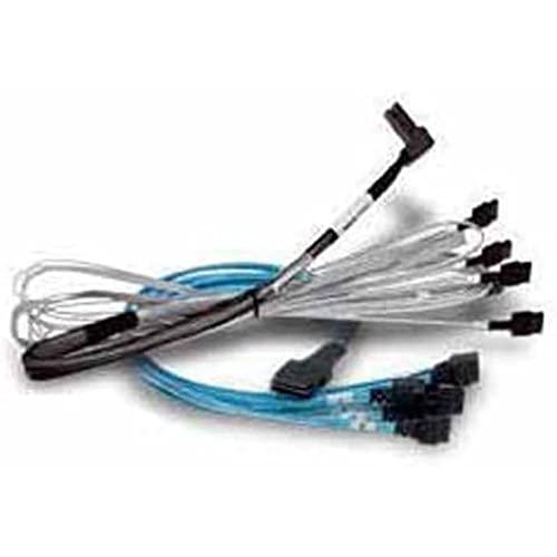 Broadcom - SAS internal cable - Slim SAS (SFF-8654) (M) to U.2 (SFF-8639) - 1 m