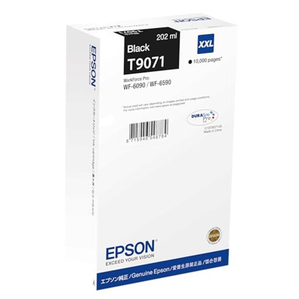 WF6000 BLACK INK CART XXL 10K